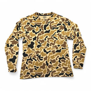 Alaskan Hardgear Shirt Adult MEDIUM Brown Camo Workwear Hunting Duluth Trading